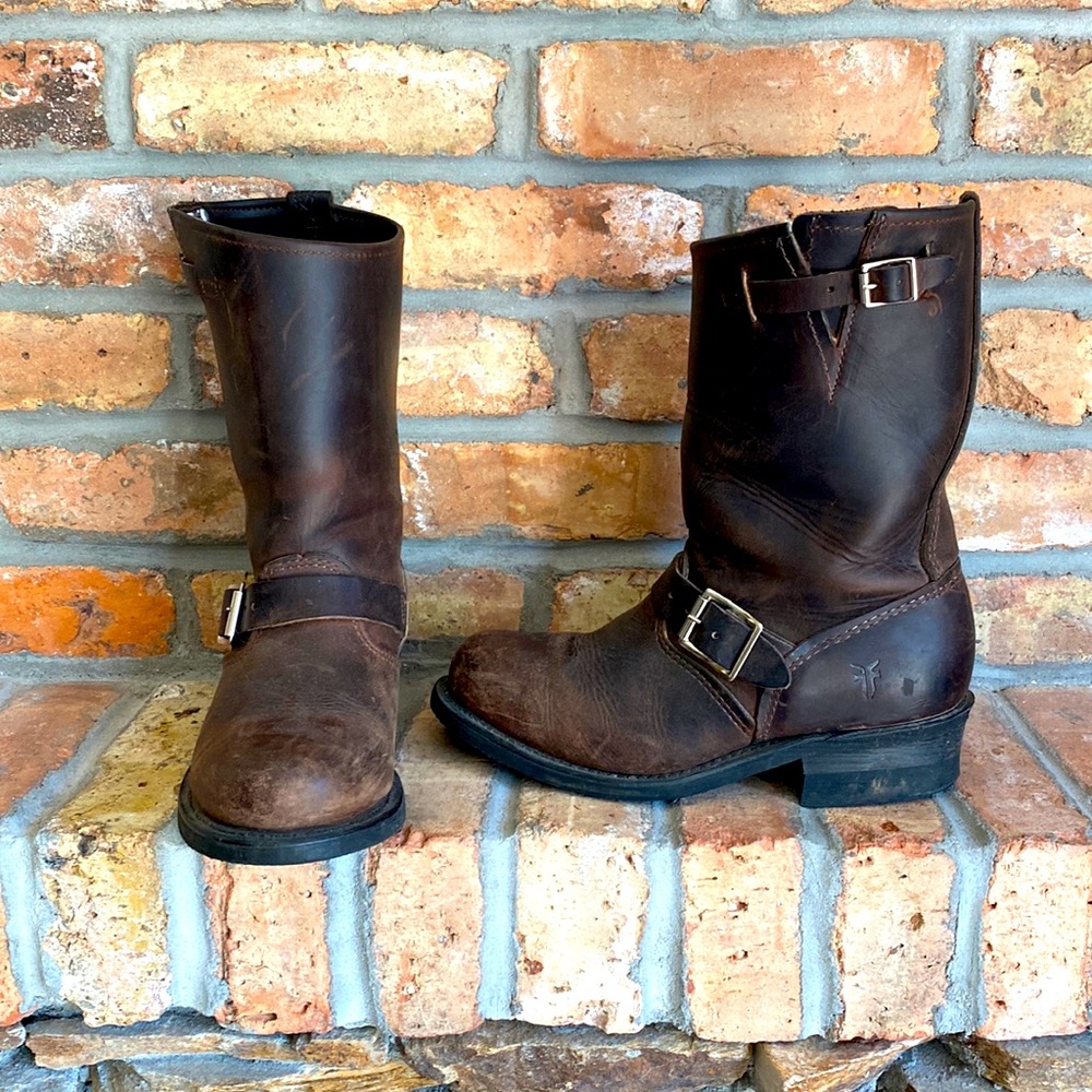 Frye Harness Boots Gem